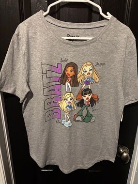 Girls Graphic Tee - Gray